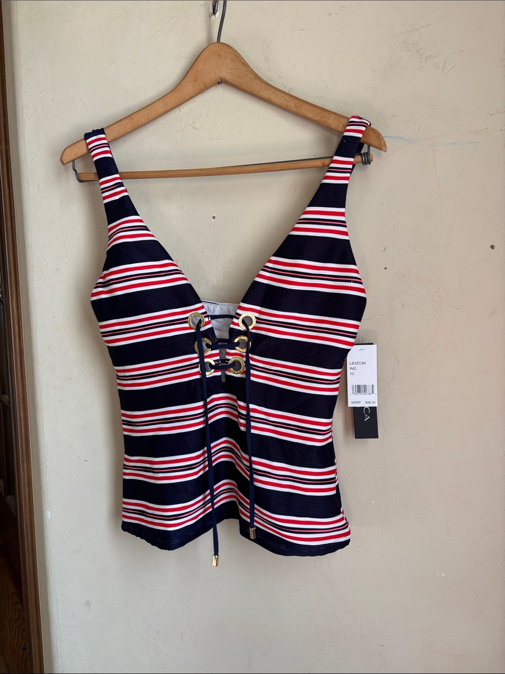 NWT Lablanca swim top! 10